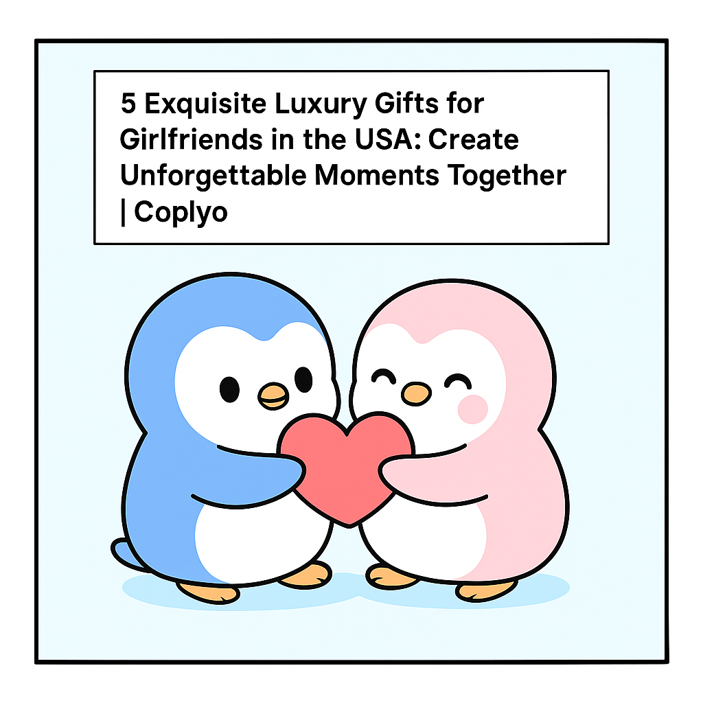 5 Exquisite Luxury Gifts for Girlfriends in the USA: Create Unforgettable Moments Together | Coplyo