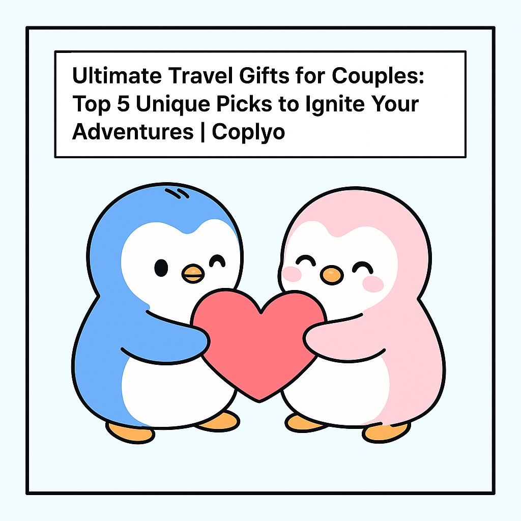 Ultimate Travel Gifts for Couples: Top 5 Unique Picks to Ignite Your Adventures | Coplyo