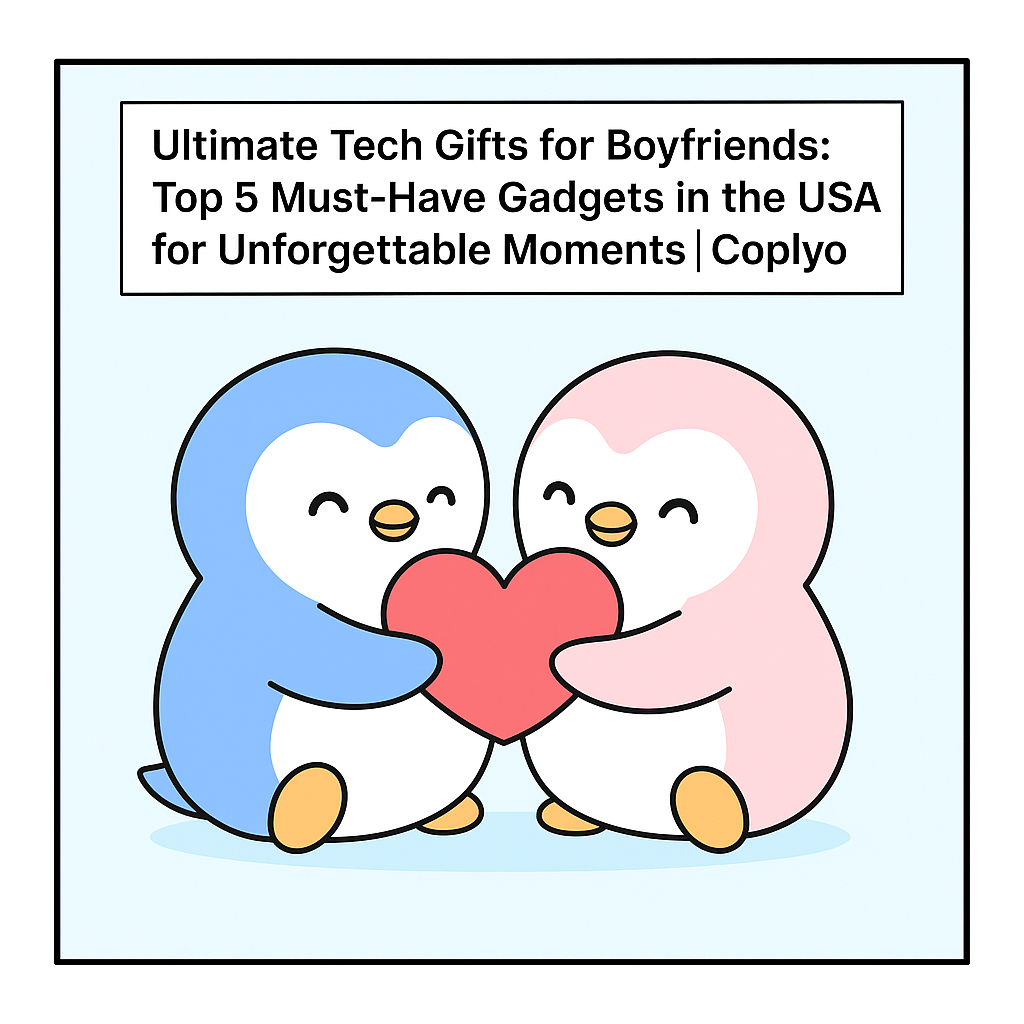 Ultimate Tech Gifts for Boyfriends: Top 5 Must-Have Gadgets in the USA for Unforgettable Moments | Coplyo
