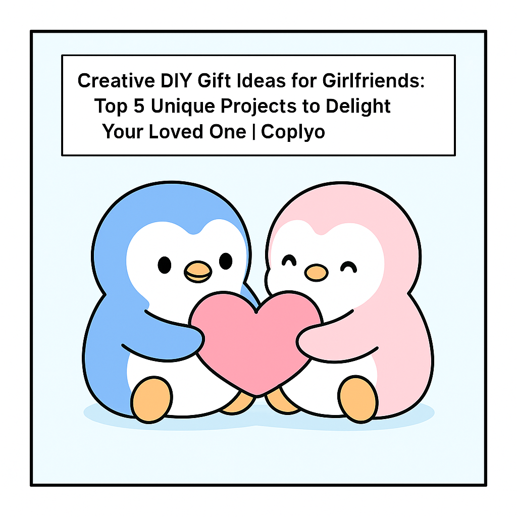 Creative DIY Gift Ideas for Girlfriends: Top 5 Unique Projects to Delight Your Loved One | Coplyo