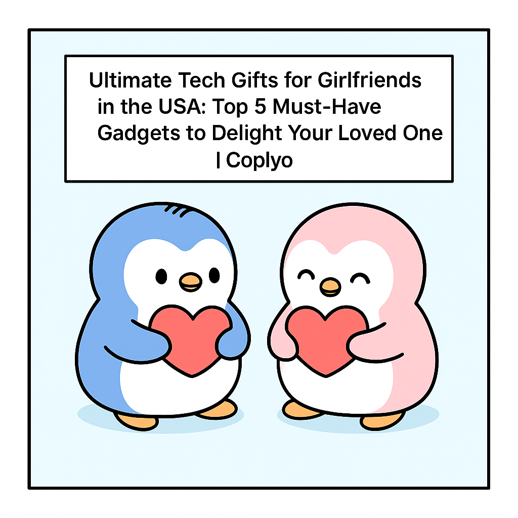 Ultimate Tech Gifts for Girlfriends in the USA: Top 5 Must-Have Gadgets to Delight Your Loved One | Coplyo