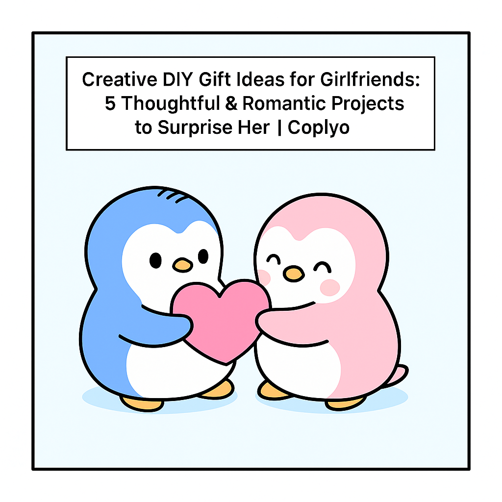 Creative DIY Gift Ideas for Girlfriends: 5 Thoughtful & Romantic Projects to Surprise Her | Coplyo