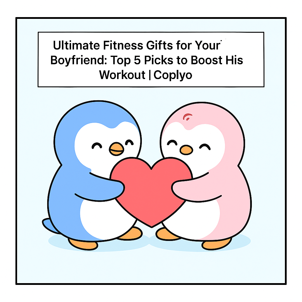 Ultimate Fitness Gifts for Your Boyfriend: Top 5 Picks to Boost His Workout | Coplyo