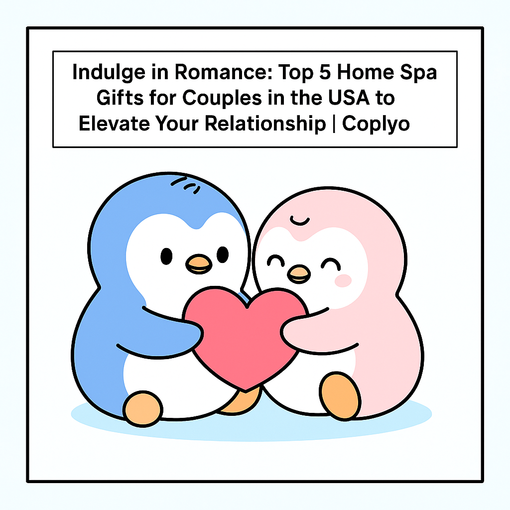 Indulge in Romance: Top 5 Home Spa Gifts for Couples in the USA to Elevate Your Relationship | Coplyo
