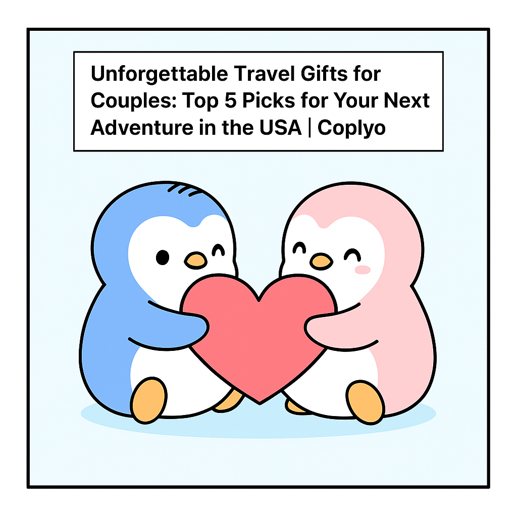 Unforgettable Travel Gifts for Couples: Top 5 Picks for Your Next Adventure in the USA | Coplyo