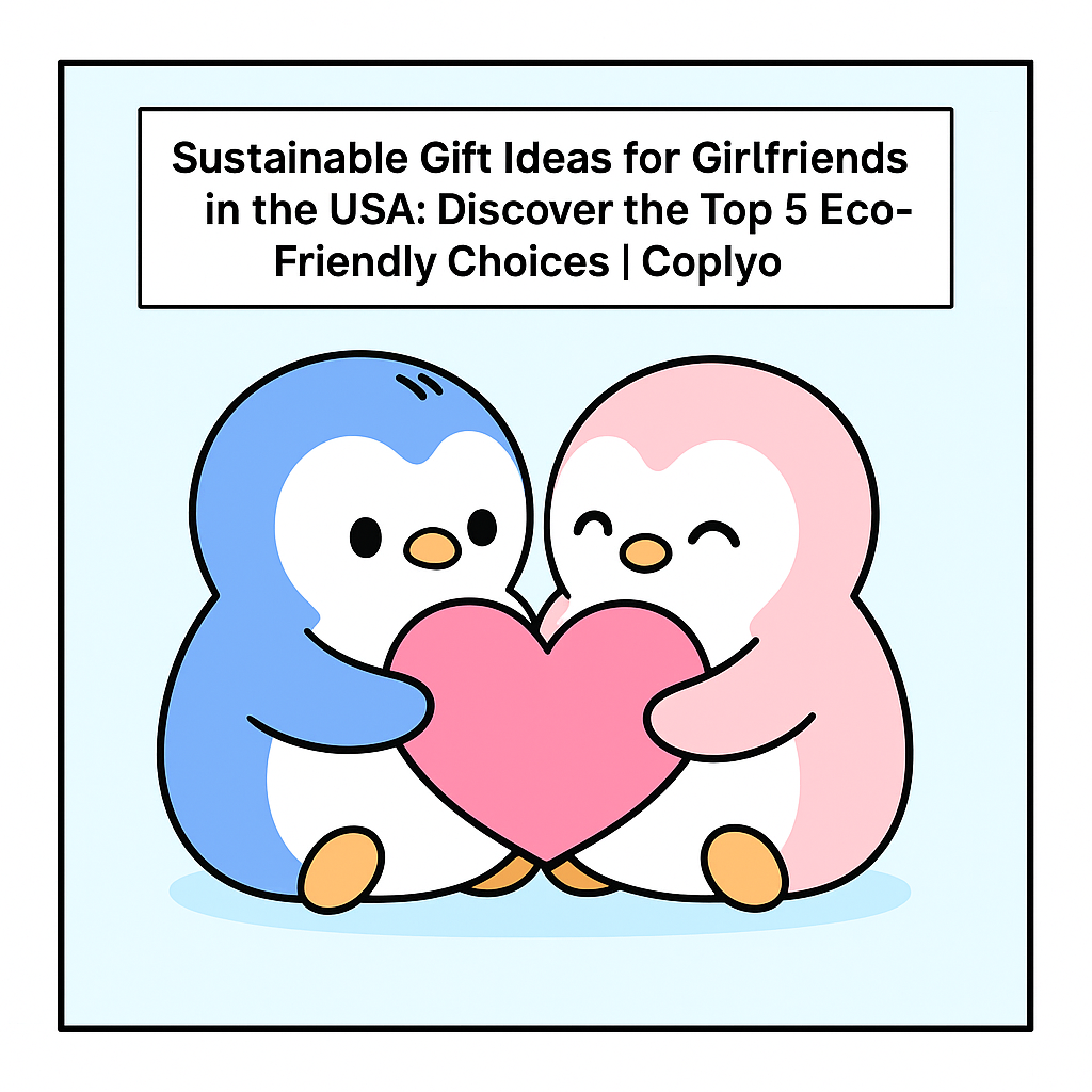 Sustainable Gift Ideas for Girlfriends in the USA: Discover the Top 5 Eco-Friendly Choices | Coplyo