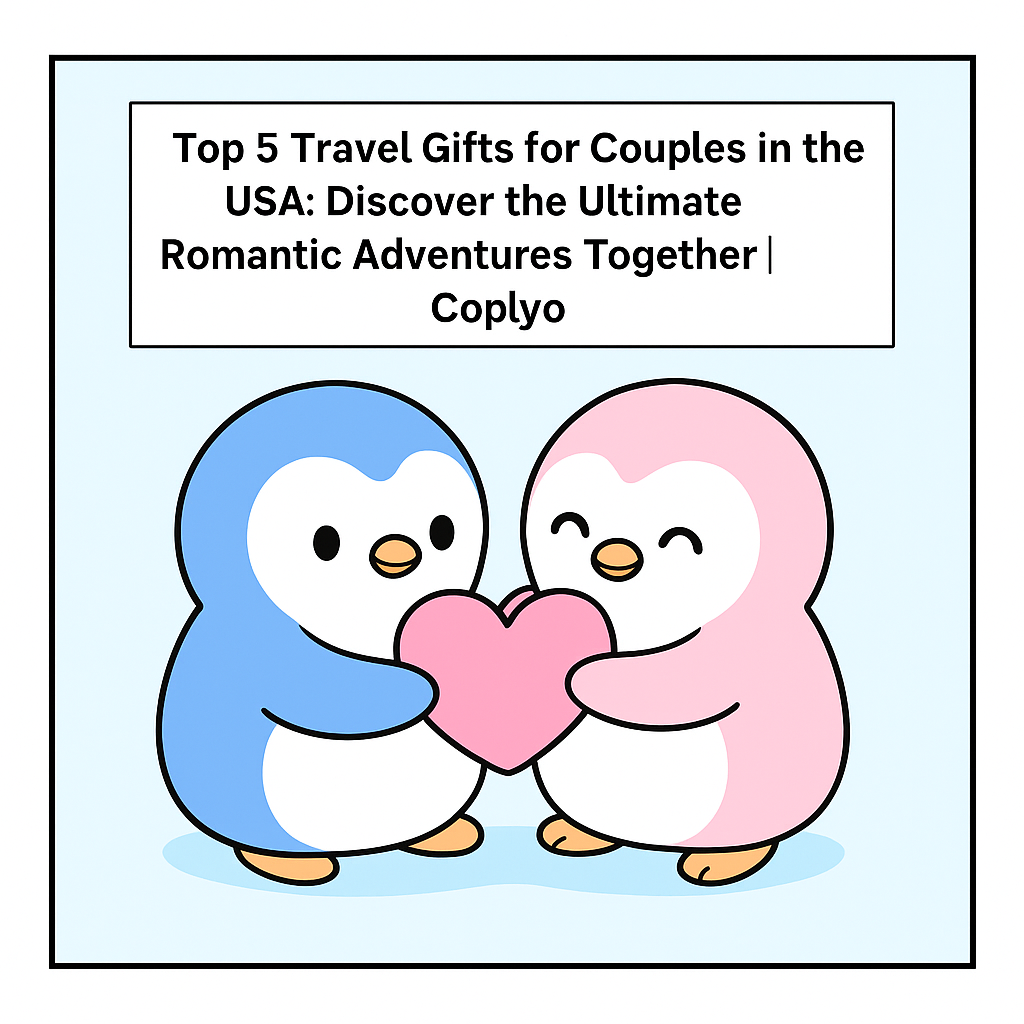 Top 5 Travel Gifts for Couples in the USA: Discover the Ultimate Romantic Adventures Together | Coplyo
