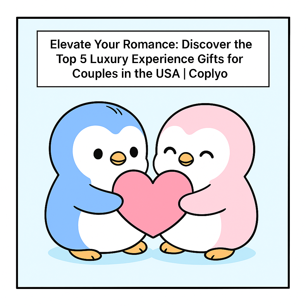Elevate Your Romance: Discover the Top 5 Luxury Experience Gifts for Couples in the USA | Coplyo