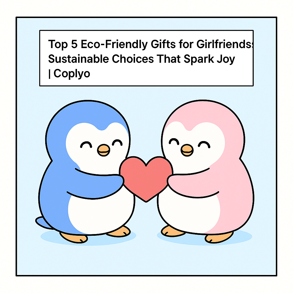 Top 5 Eco-Friendly Gifts for Girlfriends: Sustainable Choices That Spark Joy | Coplyo