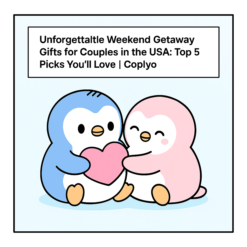 Unforgettable Weekend Getaway Gifts for Couples in the USA: Top 5 Picks You’ll Love | Coplyo