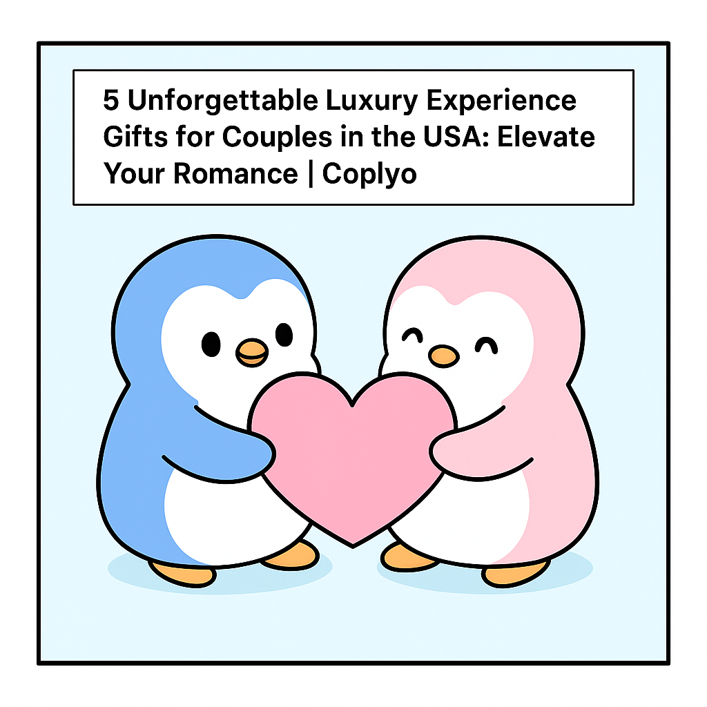 5 Unforgettable Luxury Experience Gifts for Couples in the USA: Elevate Your Romance | Coplyo