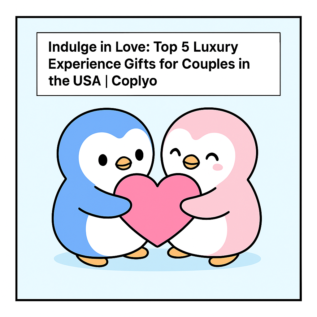 Indulge in Love: Top 5 Luxury Experience Gifts for Couples in the USA | Coplyo