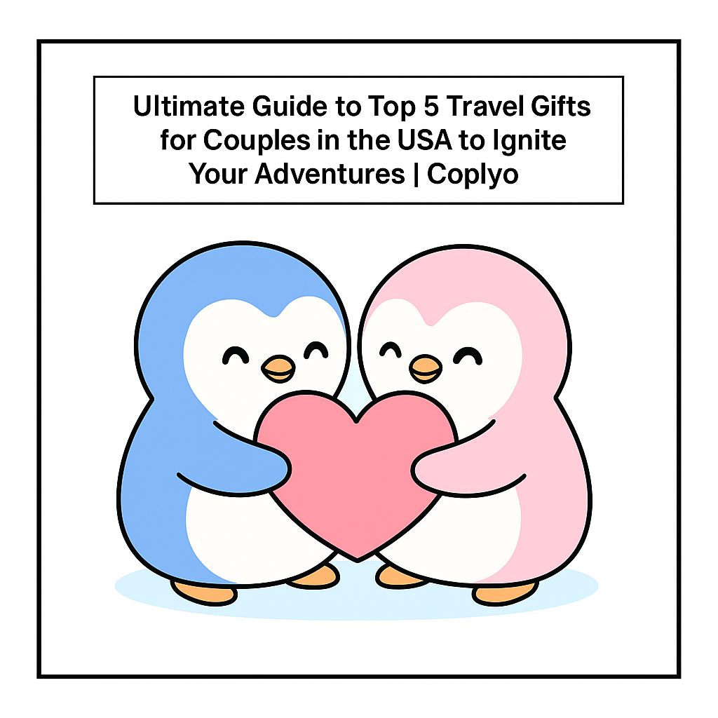 Ultimate Guide to Top 5 Travel Gifts for Couples in the USA to Ignite Your Adventures | Coplyo