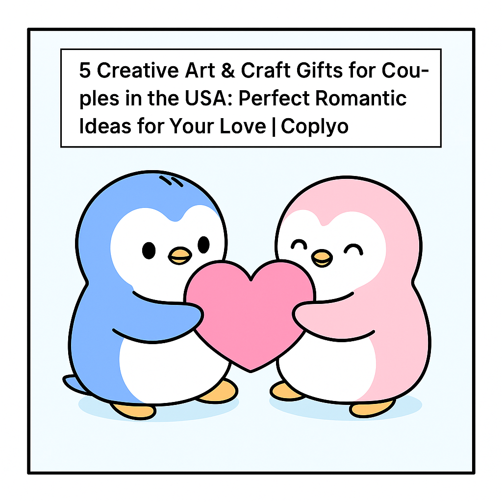 5 Creative Art & Craft Gifts for Couples in the USA: Perfect Romantic Ideas for Your Love | Coplyo