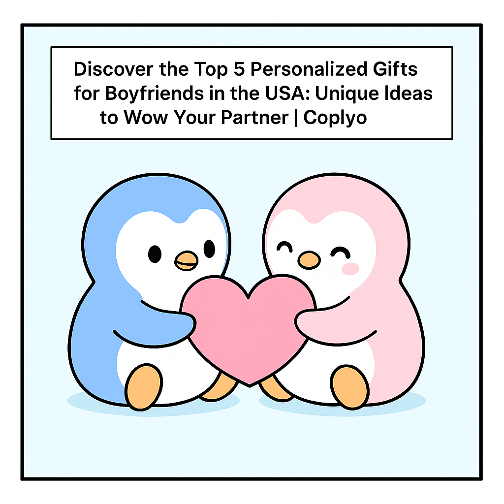 Discover the Top 5 Personalized Gifts for Boyfriends in the USA: Unique Ideas to Wow Your Partner | Coplyo