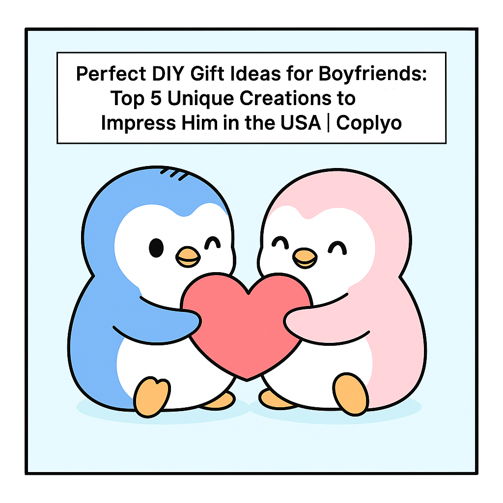Perfect DIY Gift Ideas for Boyfriends: Top 5 Unique Creations to Impress Him in the USA | Coplyo