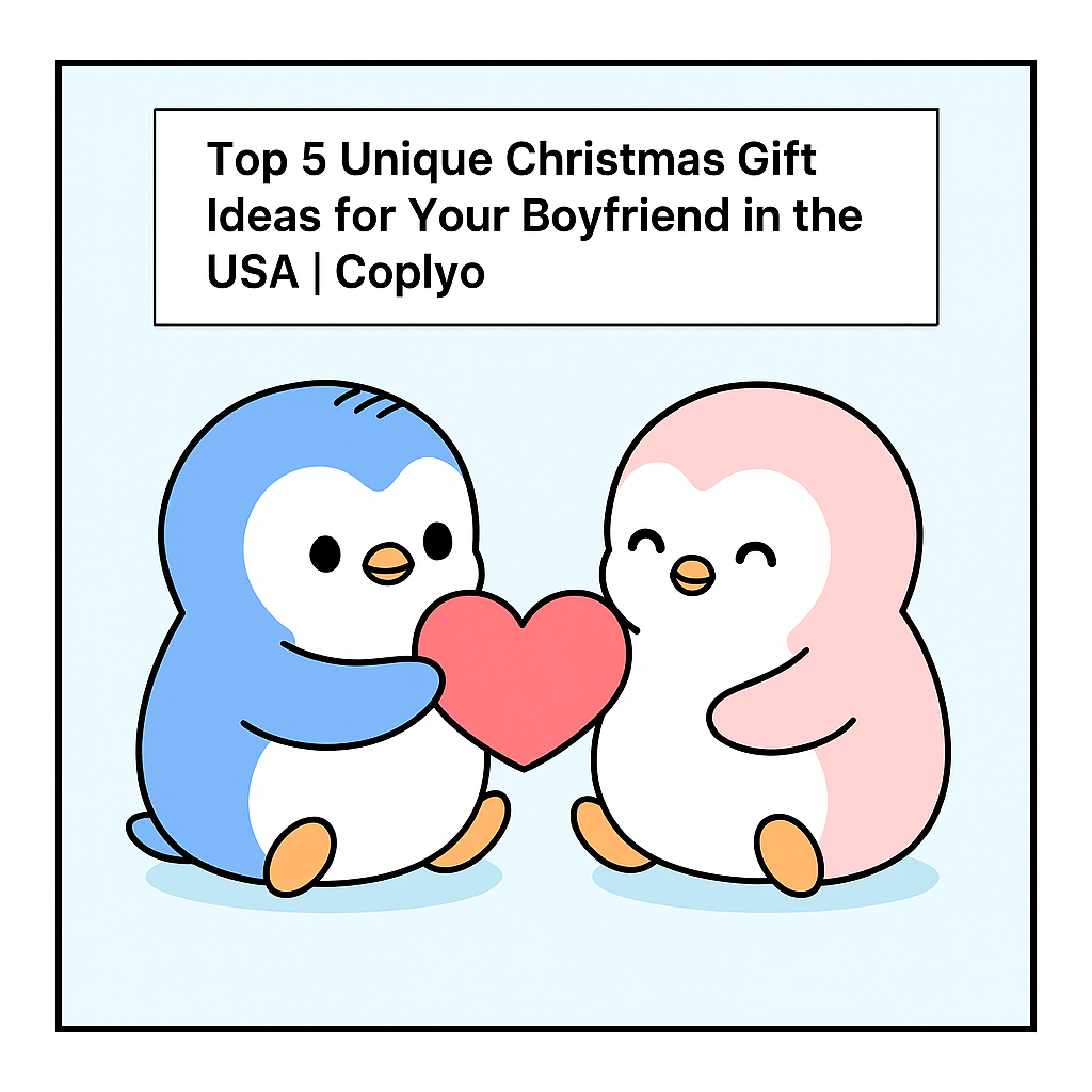Top 5 Unique Christmas Gift Ideas for Your Boyfriend in the USA | Coplyo