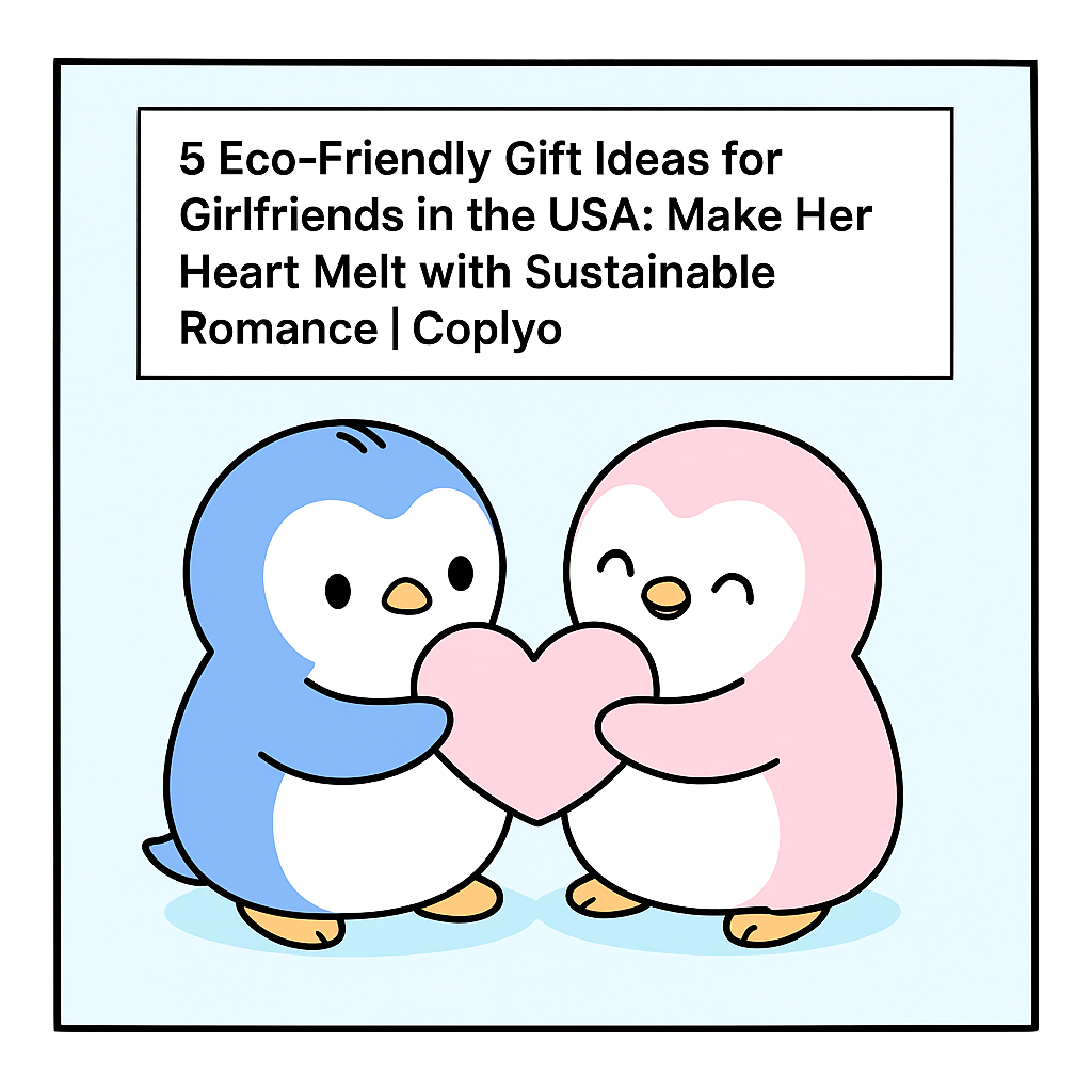 5 Eco-Friendly Gift Ideas for Girlfriends in the USA: Make Her Heart Melt with Sustainable Romance | Coplyo