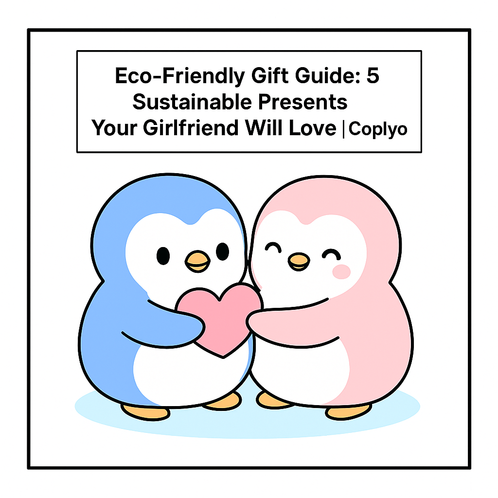 Eco-Friendly Gift Guide: 5 Sustainable Presents Your Girlfriend Will Love | Coplyo