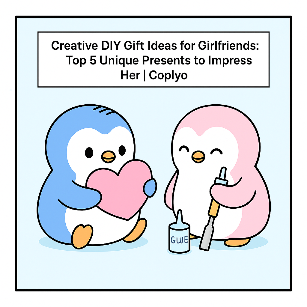 Creative DIY Gift Ideas for Girlfriends: Top 5 Unique Presents to Impress Her | Coplyo