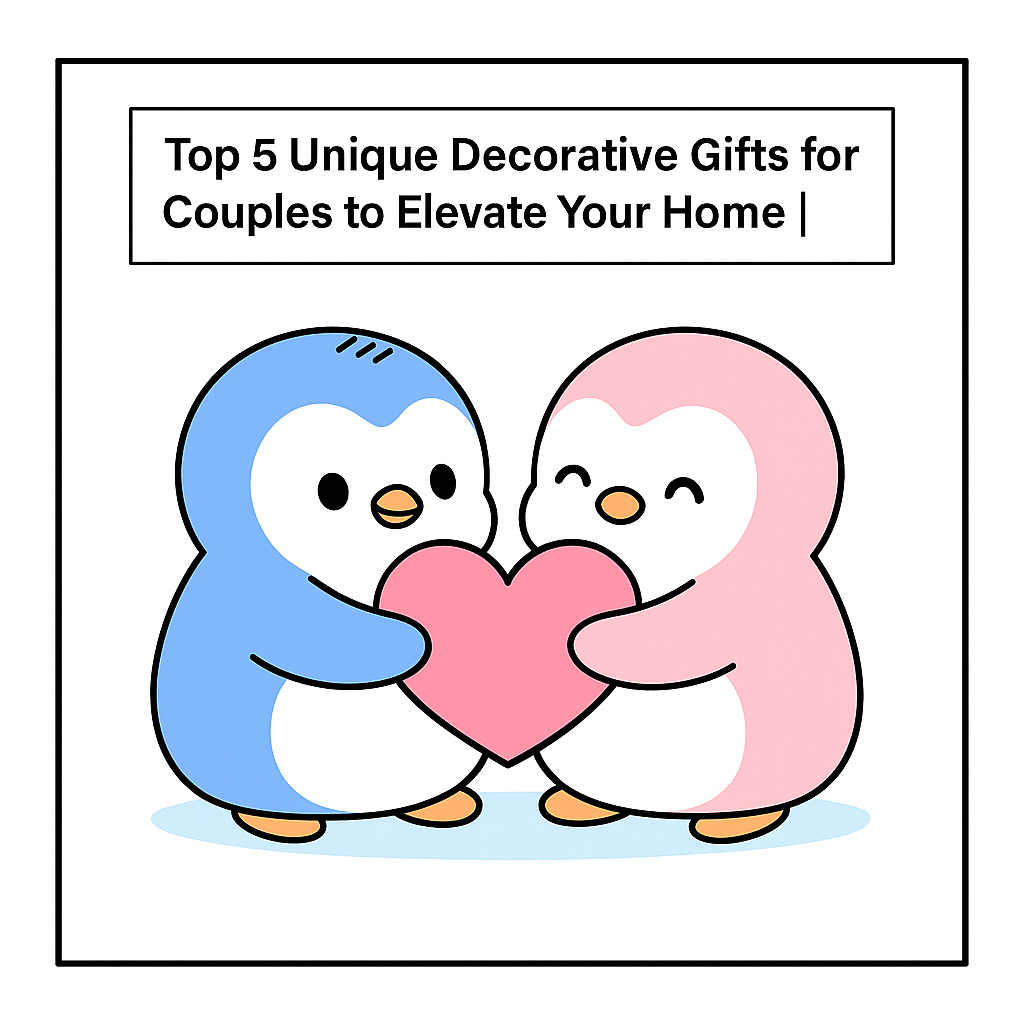 Top 5 Unique Decorative Gifts for Couples to Elevate Your Home | Coplyo