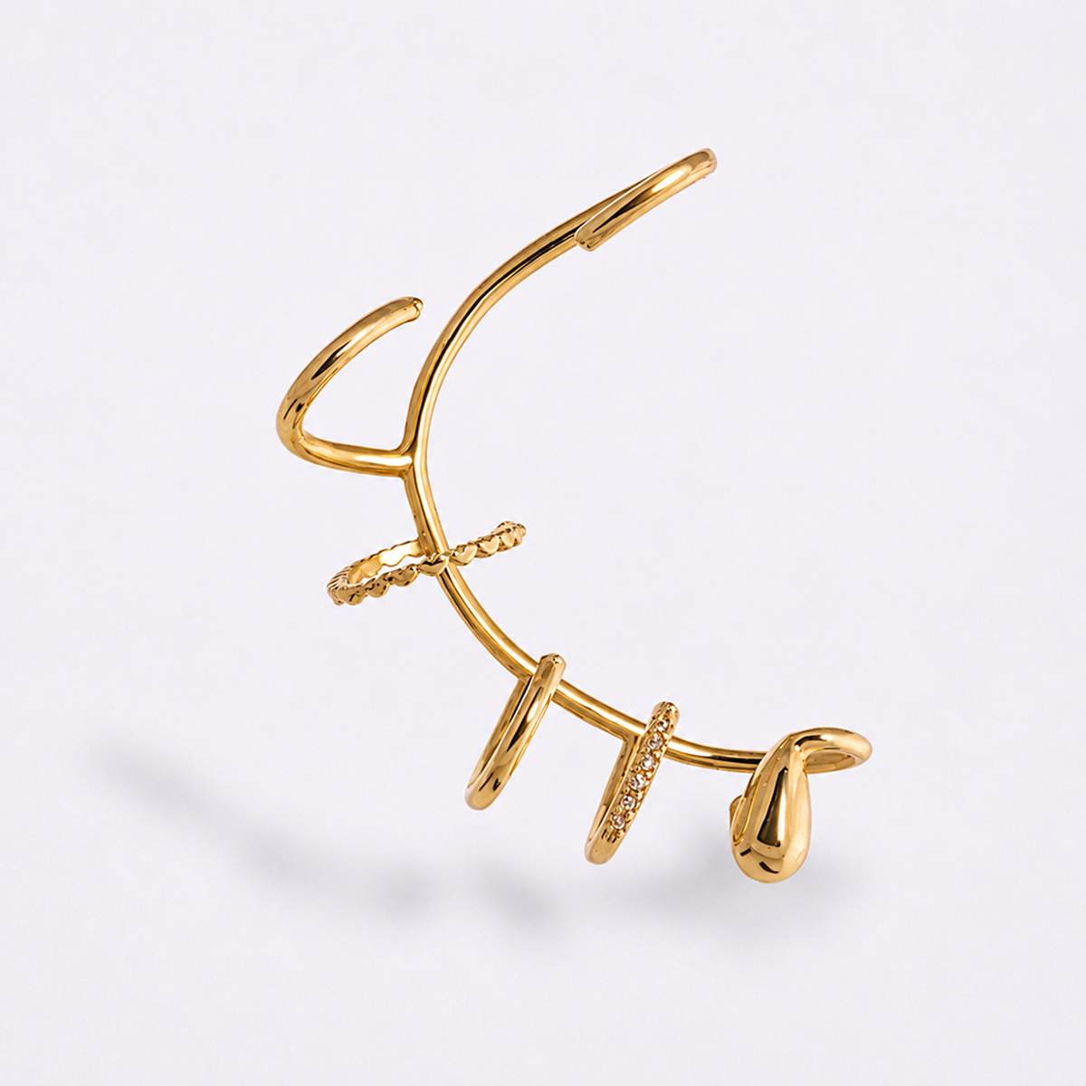 Coplyo | Cascade Ear Cuff